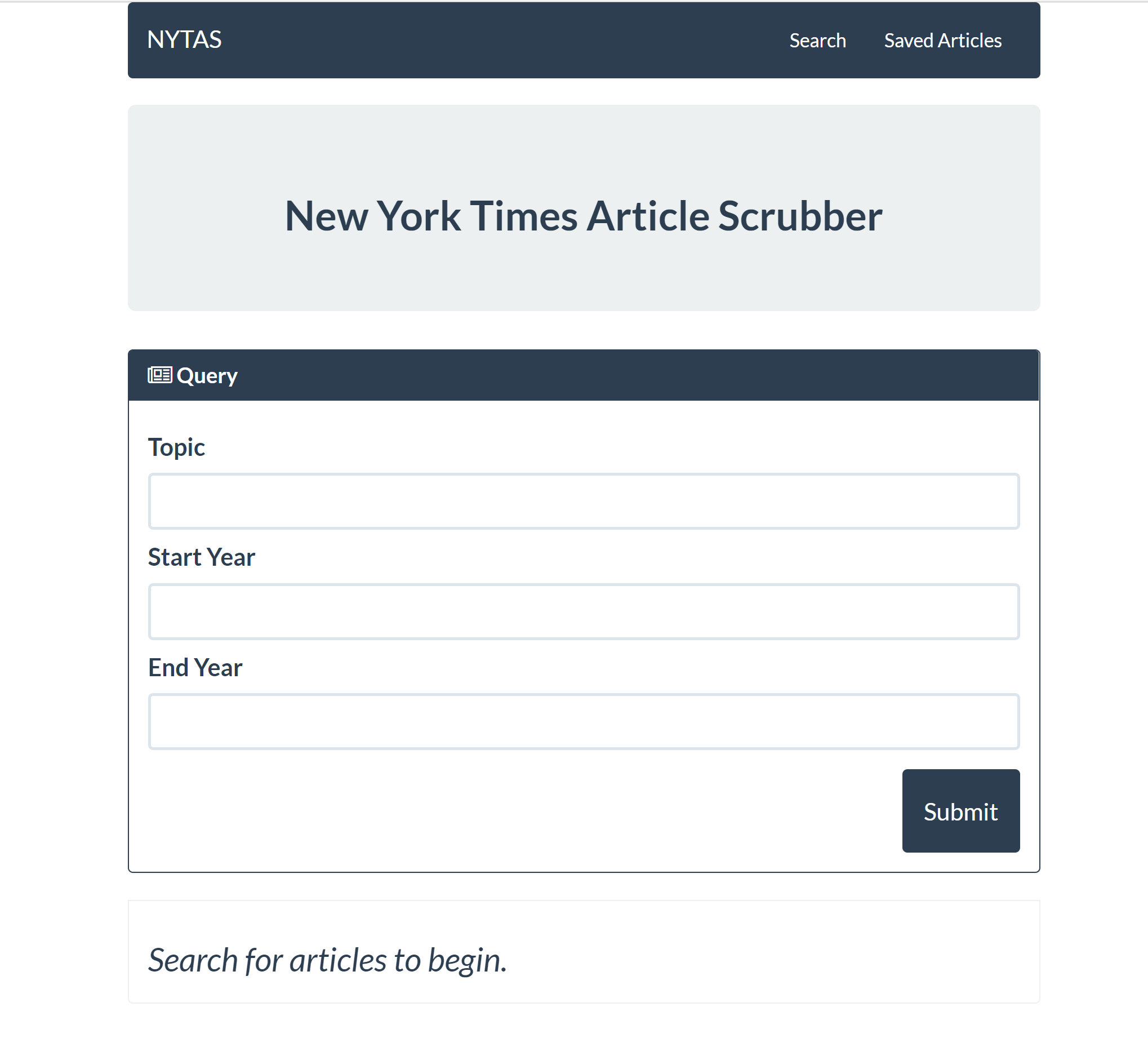 react application